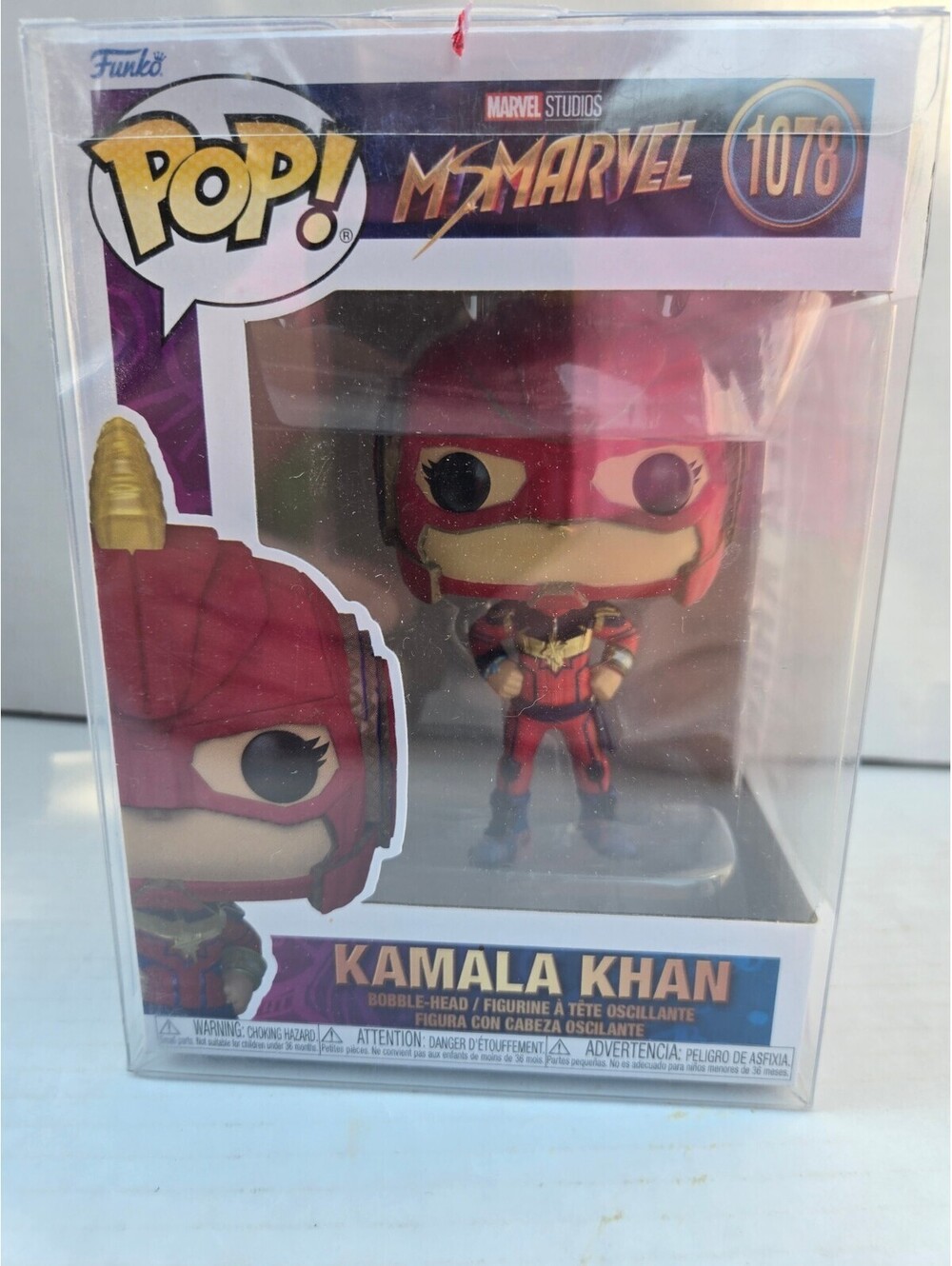 Funko Pop! Marvel Studios Ms. Marvel Kamala Khan Collectible Figure #1078